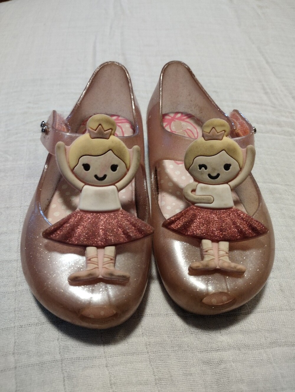 Mini melissa ballerina shoes
